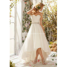 Organza Tea-Longght Sweetheart Princess Wedding Wedding Dress